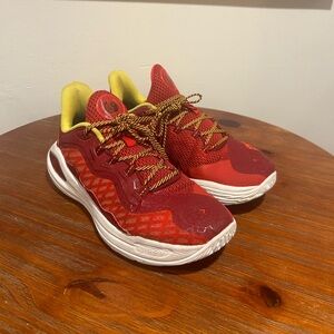 Under Armour Curry 11 Bruce Lee Fire Shoes Youth 7